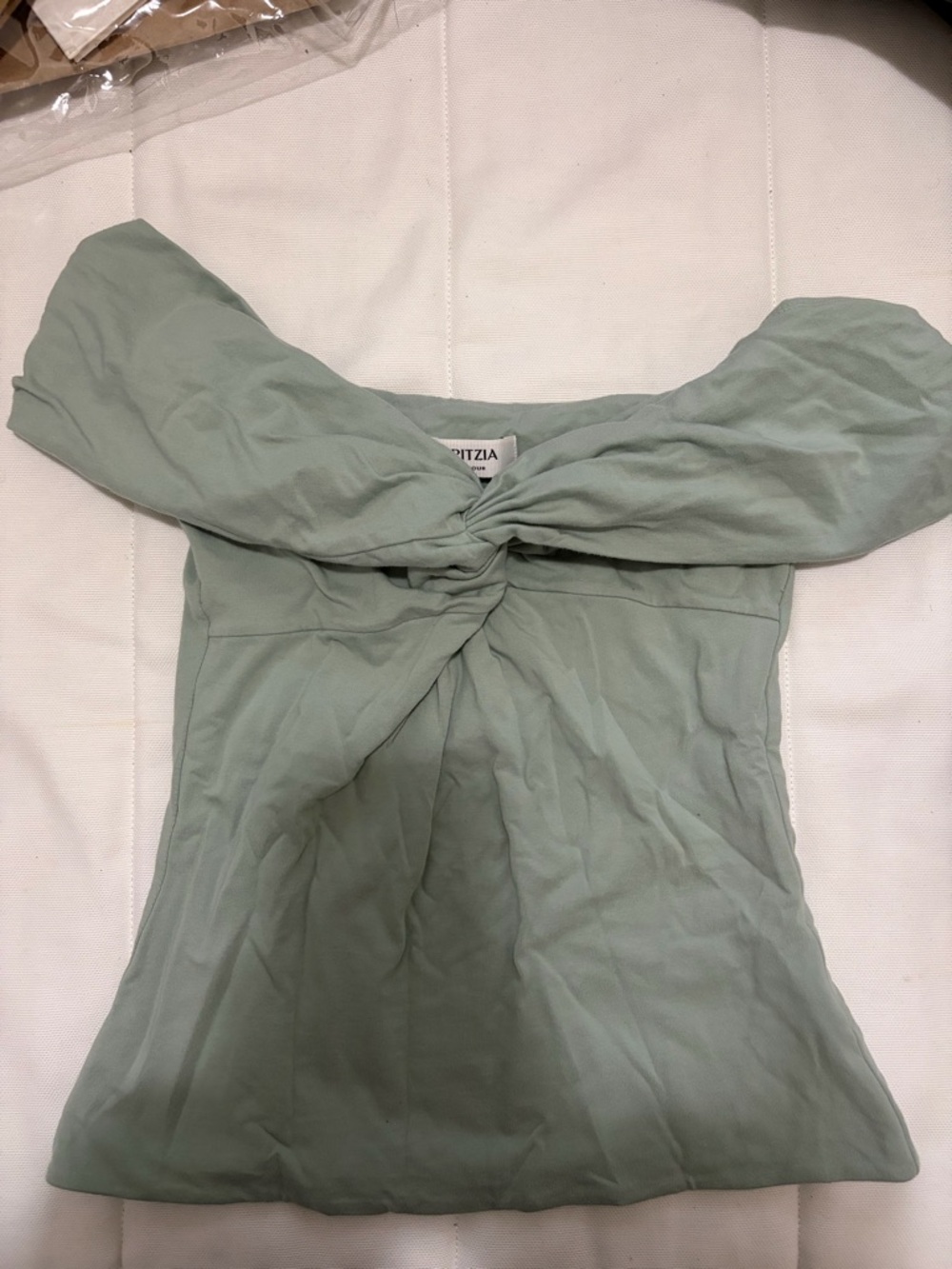 Contour Off Shoulder/Cap-Sleeve top